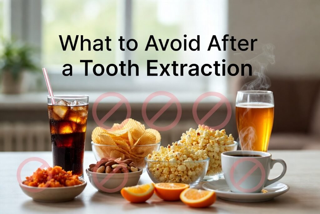 What to Avoid After a Tooth Extraction