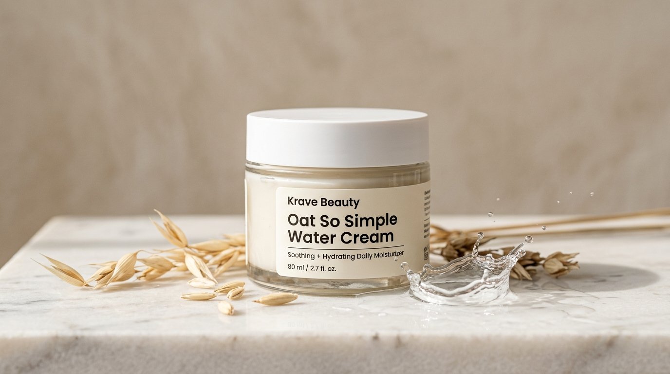 krave beauty oat so simple water cream