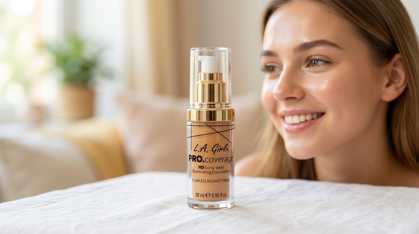 l.a. girl pro coverage illuminating foundation
