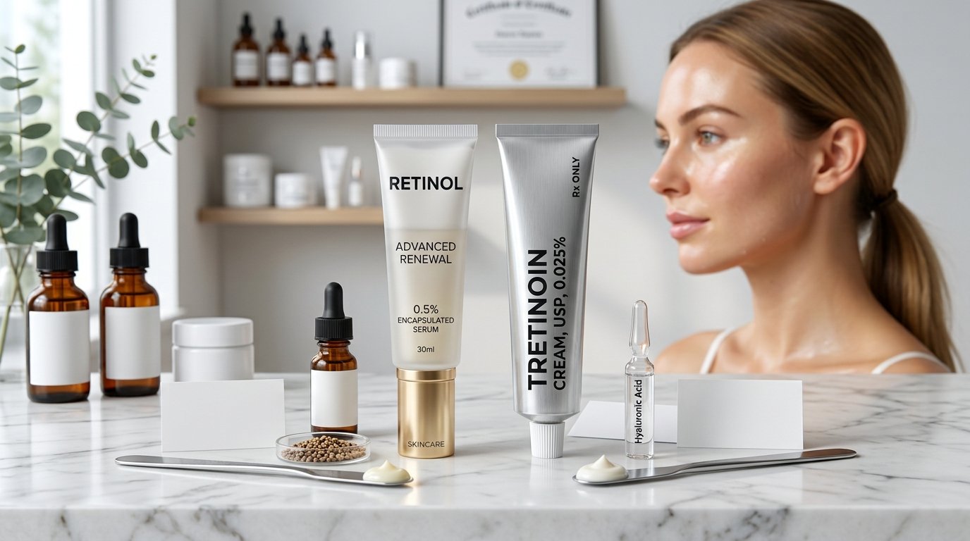 retinol vs tretinoin