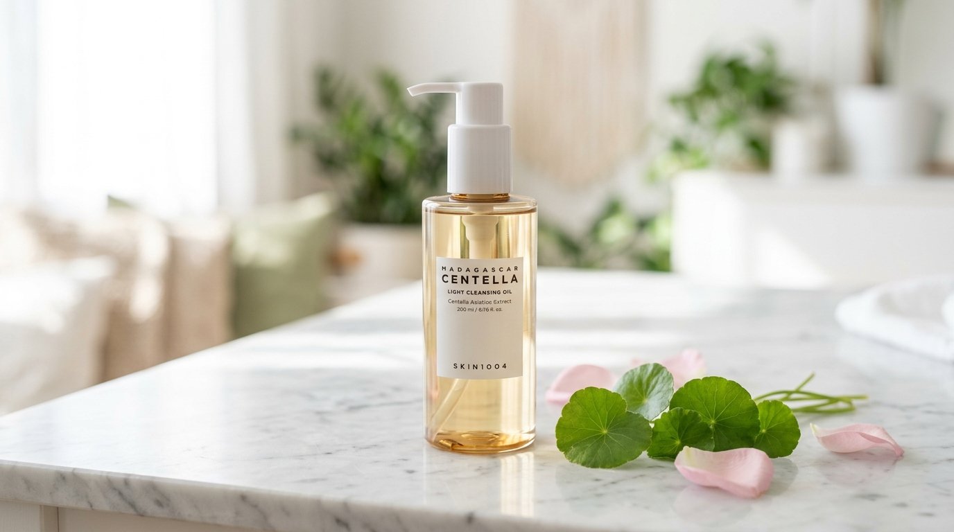 skin1004 madagascar centella light cleansing oil