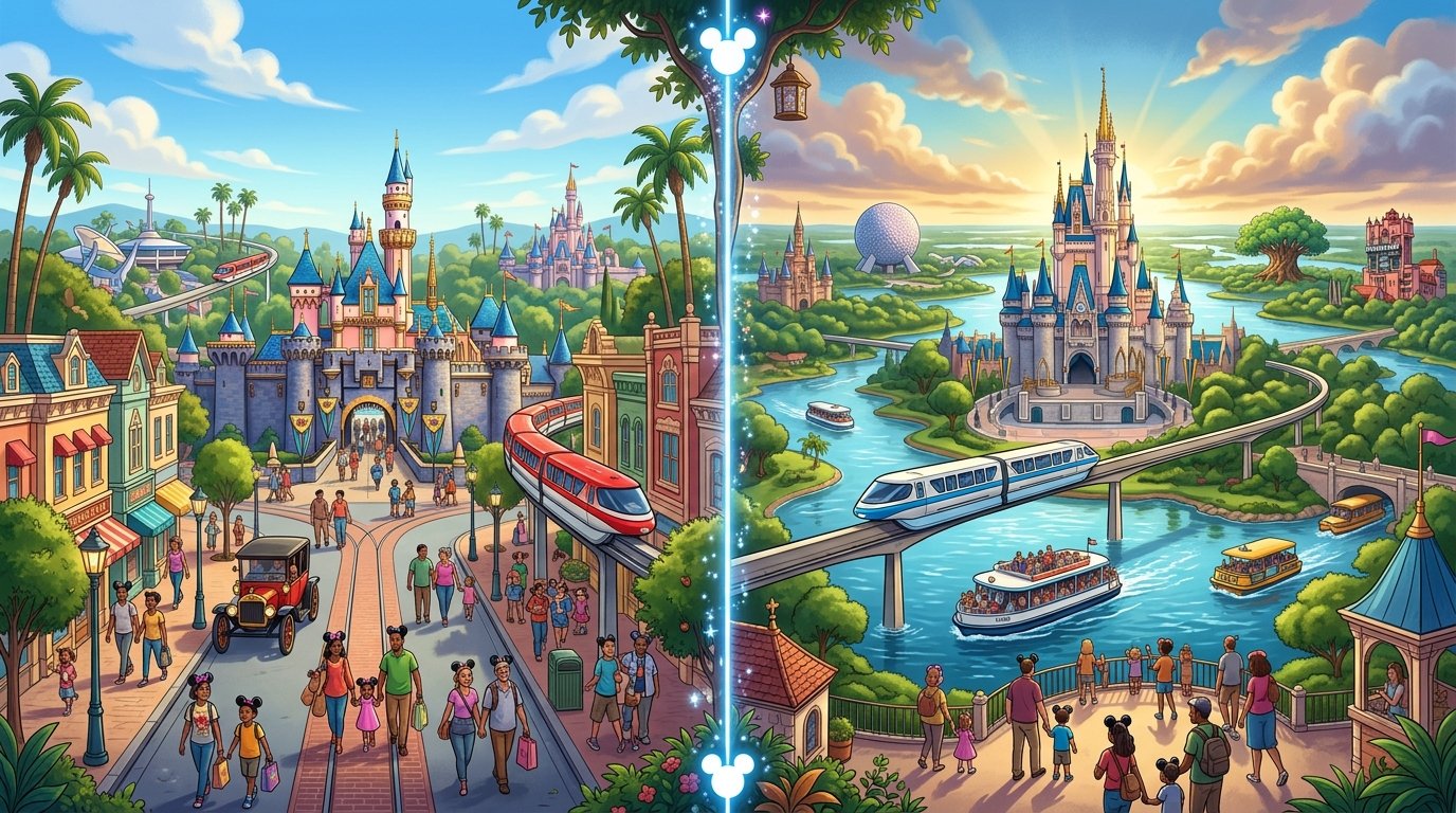 What Is the Difference Between Disneyland and Disney World?