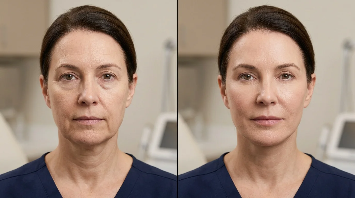 thread lift before and after