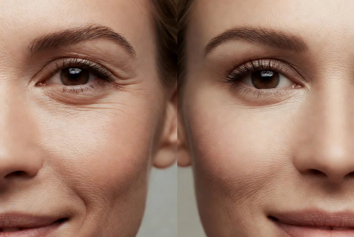 botox before and after eyes