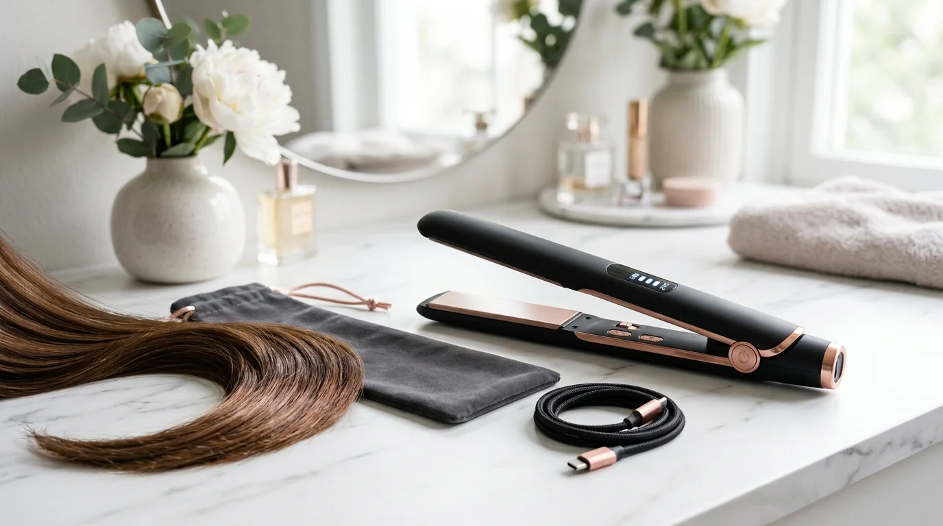 cordless hair straightener