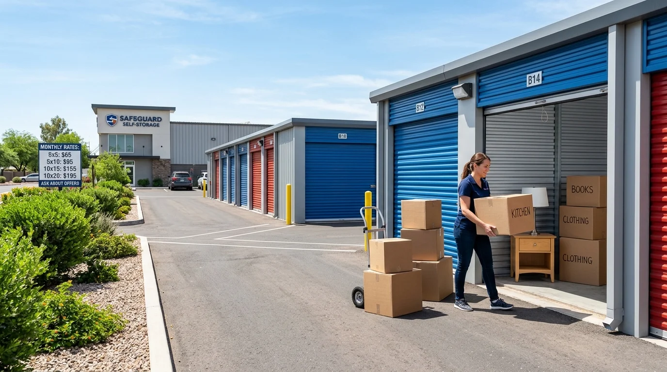 How Much Is a Storage Unit Per Month? Average Costs by Size & Location