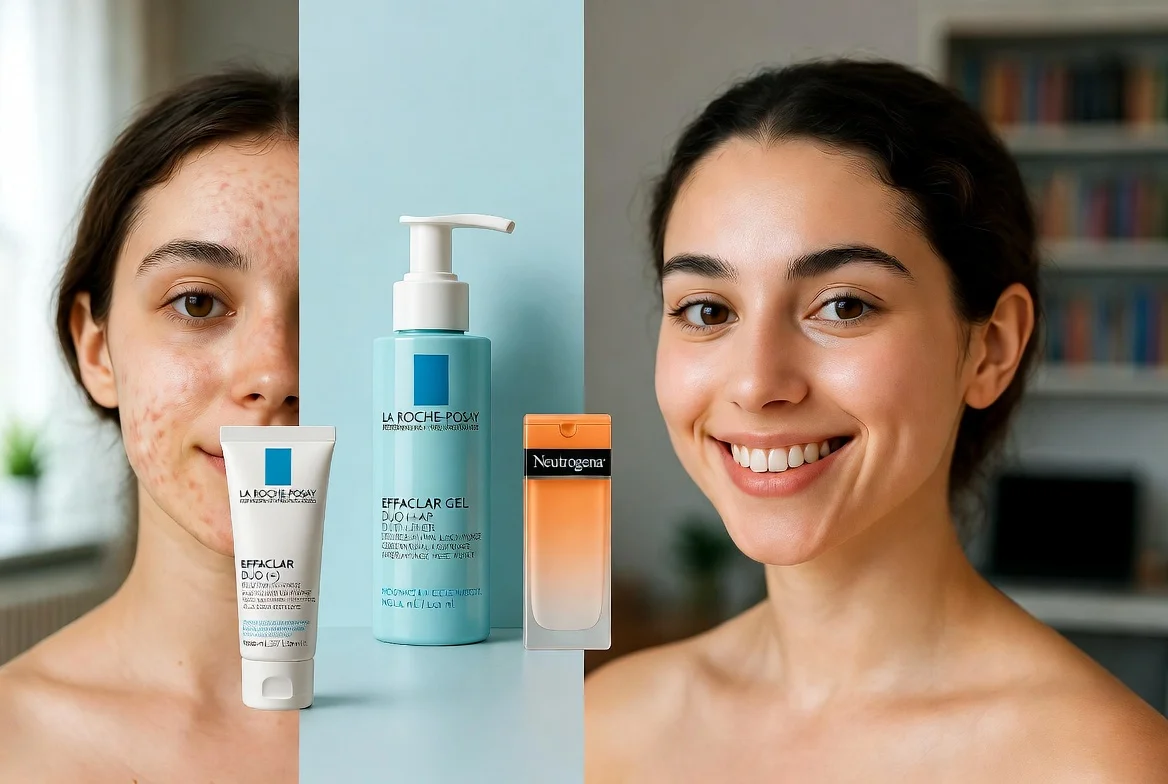 i am a college student. are la roche-posay products better for acne-prone skin than neutrogena