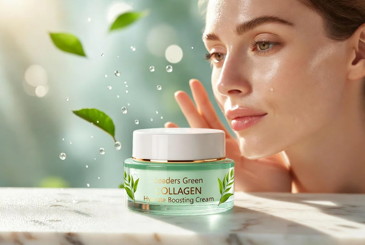 leaders green collagen hydrate boosting cream