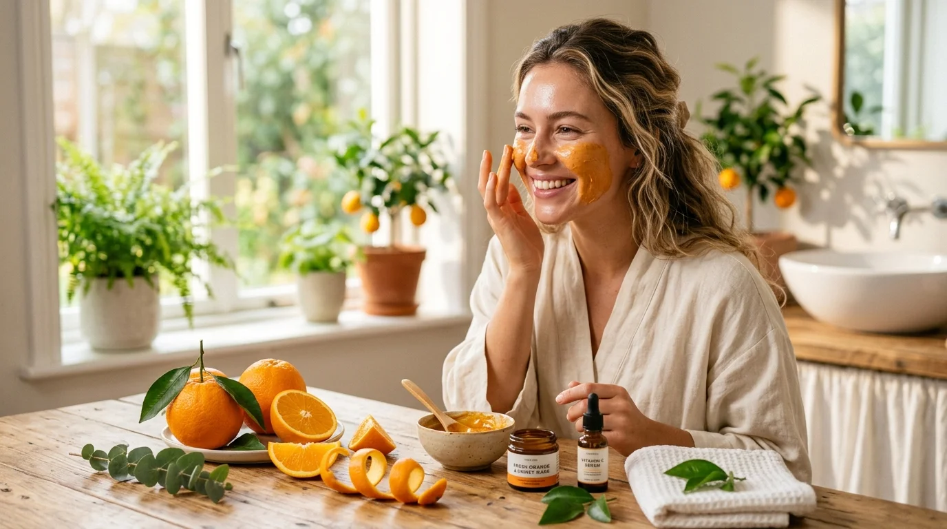 Orange Beauty: Simple Tips for Glowing Skin with Orange Power