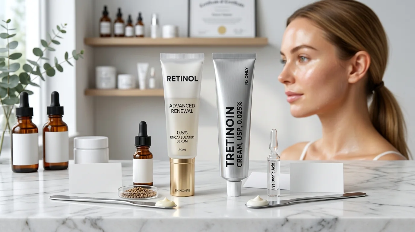 retinol vs tretinoin