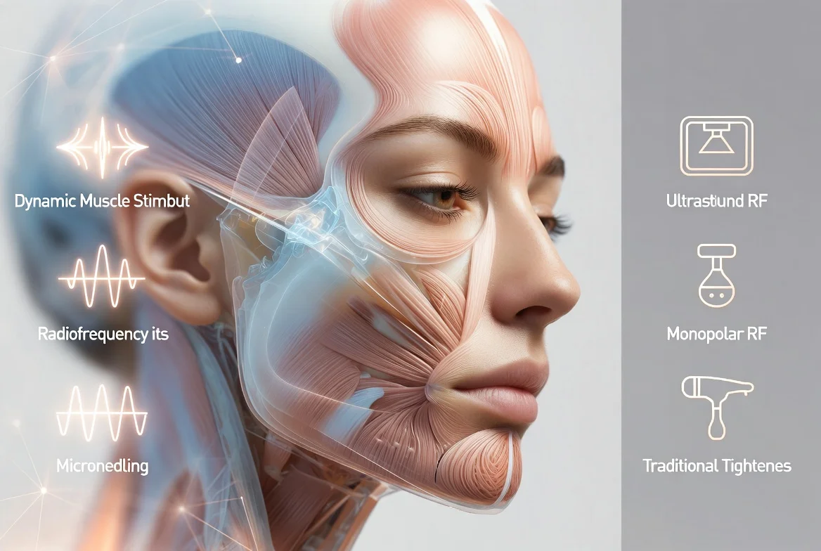 TriLift vs Other Facial Tightening Devices Clinical Comparison: What the Evidence Shows