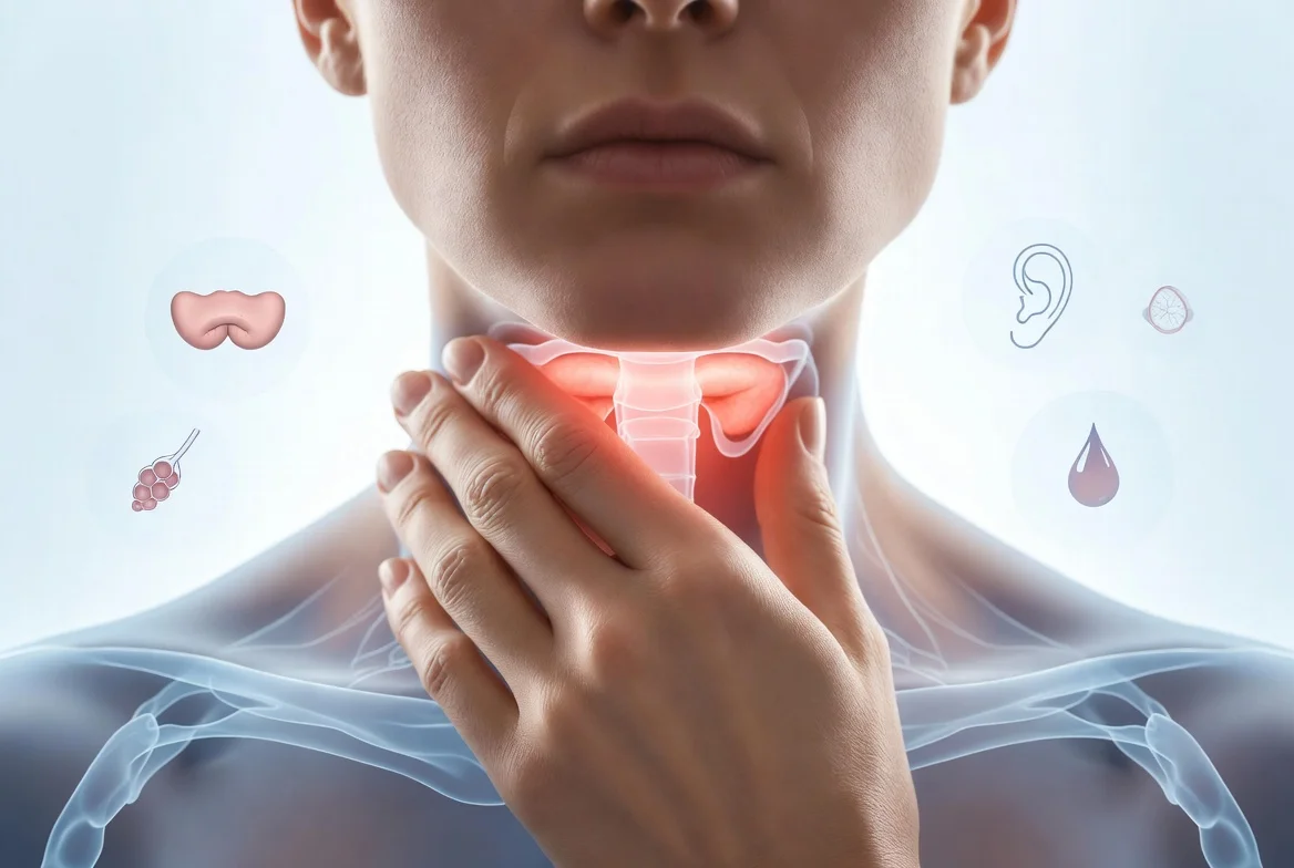 why does one side of my throat hurt when i swallow