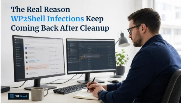 The Real Reason WP2Shell Infections Keep Coming Back After Cleanup
