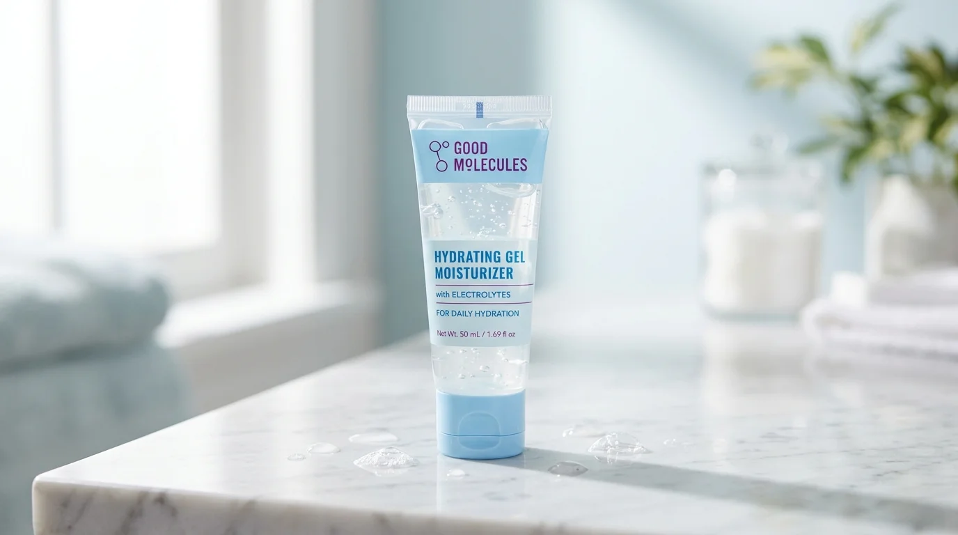 Good Molecules Hydrating Gel Moisturizer with Electrolytes – Lightweight Hydration for Oily Skin