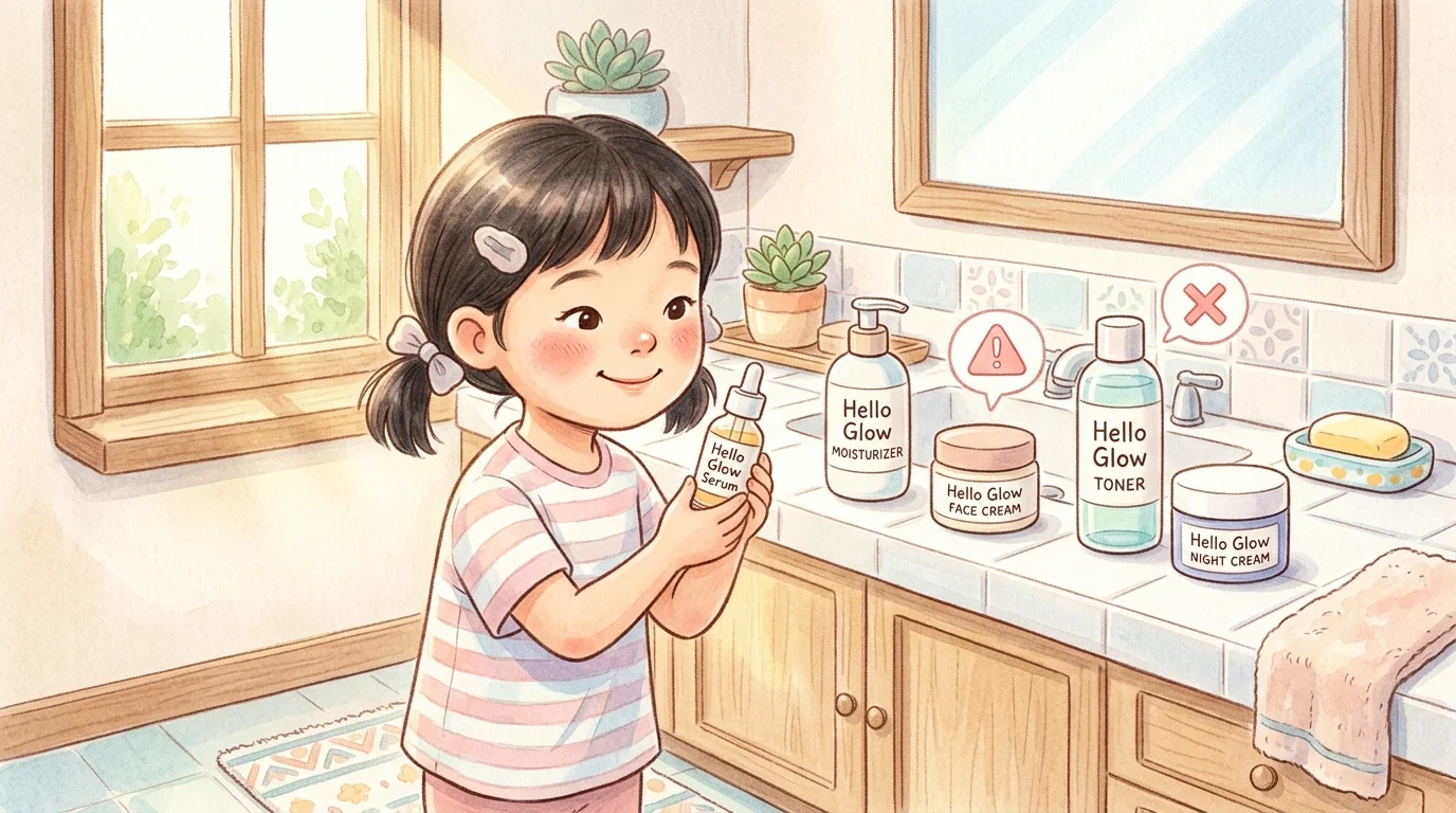 hello glow products to avoid