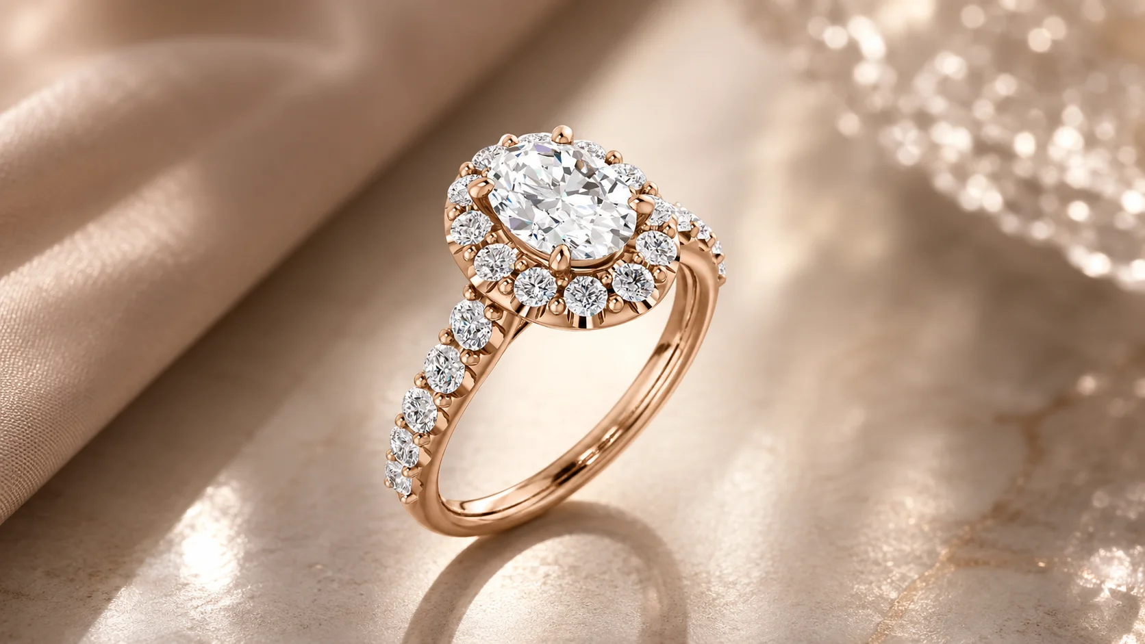 Why Rose Gold Halo Engagement Rings Are Perfect for Spring