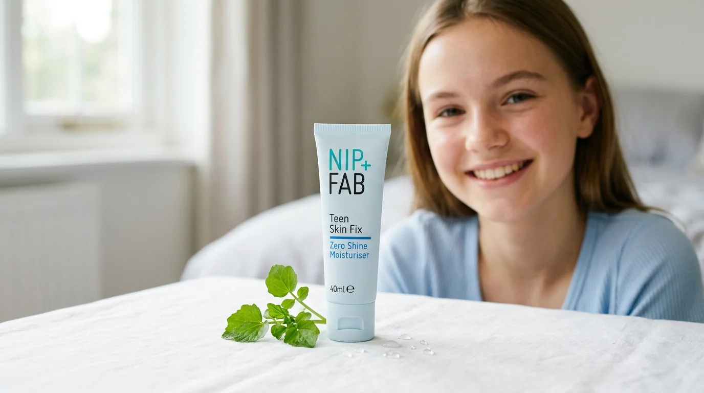nip+fab teen skin fix zero shine moisturiser 40ml